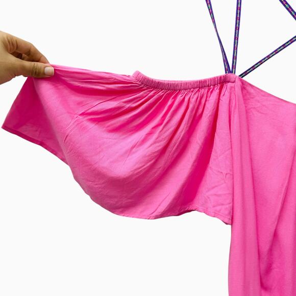 Pitusa Summer Night Dress in Pink Women’s Size Small - Picture 4 of 11